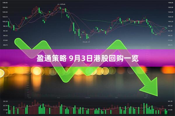 盈通策略 9月3日港股回购一览
